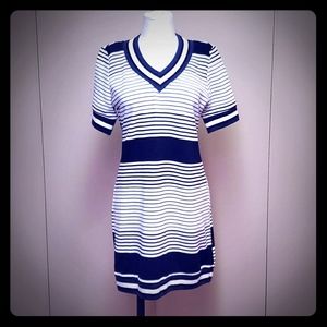 Vintage stripped mini dress nwt